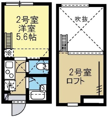 コンフォール菊名の物件間取画像